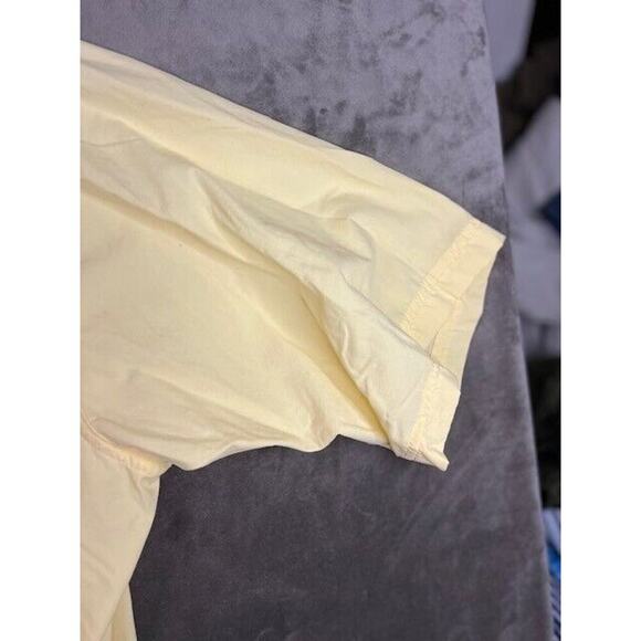 World Wide Sportsman Fishing Shirt Men’s Sz L Long Sleeve Button Up Yellow‎ - Picture 3 of 5